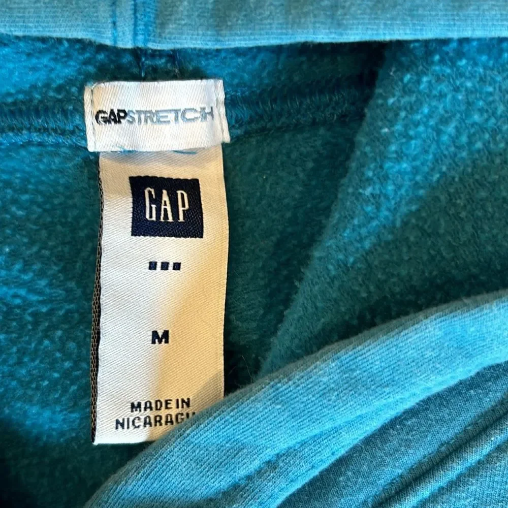 GAP Stretch Girl's Blue Long Sleeves Pullover Hoodie Sweater Size Medium